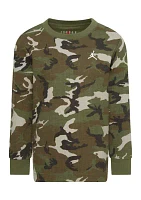 Boys 8-20 Camo Printed Waffle Knit T-Shirt