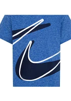Boys 4-7 Dri Fit Big Logo Graphic T-Shirt and Shorts Set
