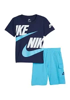 Boys 4-7 Graphic Cargo Set