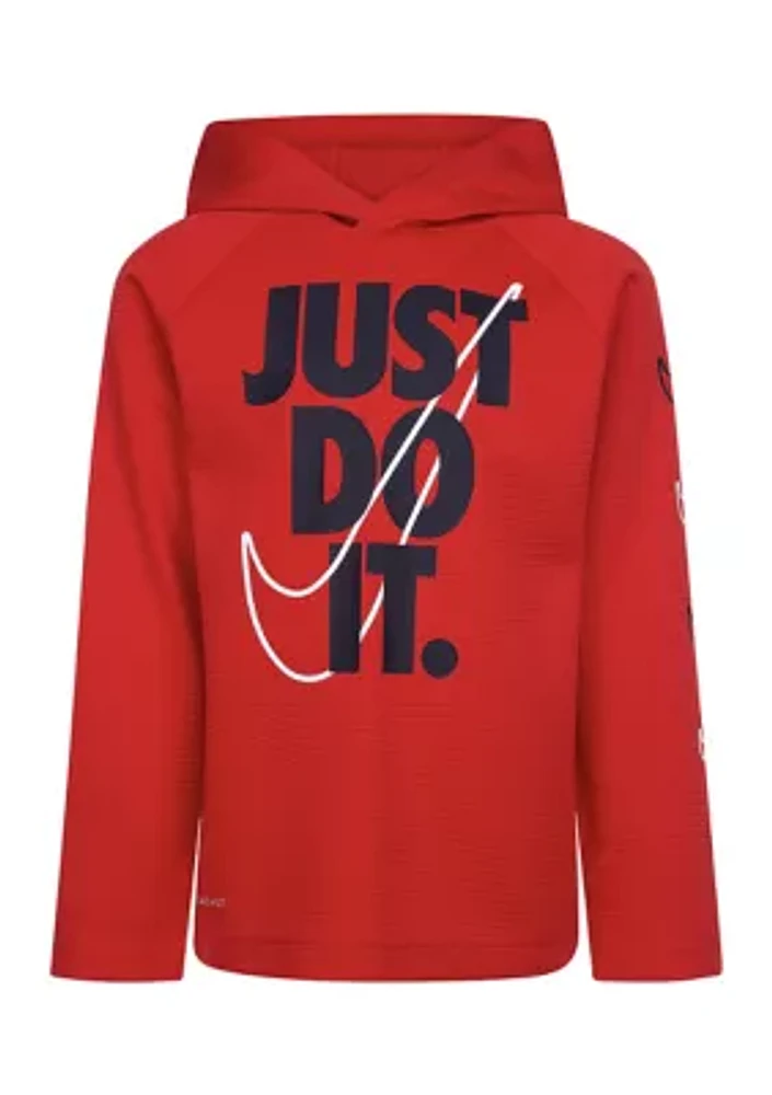 Boys 4-7 Just Do It Graphic Thermal Hoodie