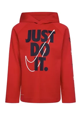 Boys 4-7 Just Do It Graphic Thermal Hoodie