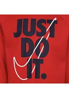 Boys 4-7 Just Do It Graphic Thermal Hoodie