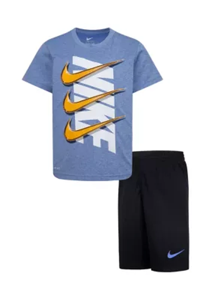 Boys 4-7 Drop Set Graphic T-Shirt and Shorts