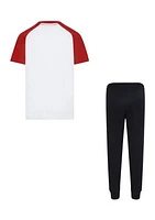 Boys 4-7 Raglan T-Shirt and Sweatpants Set