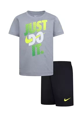 Boys 4-7 Graphic T-Shirt and Shorts Set