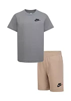 Boys 4-7 Logo Graphic T-Shirt and Shorts Set