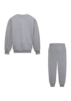 Boys 4-7 Essential Graphic Sweatshirt and Joggers Set