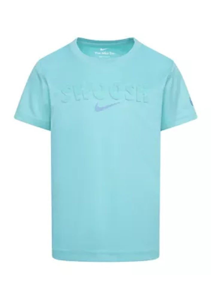 Boys 4-7 Swoosh Logo Graphic T-Shirt