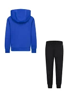 Boys 4-7 Thermal Hoodie and Joggers Set