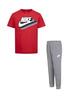 Boys 4-7 Short Sleeve Graphic T-Shirt and Joggers Set