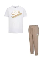 Boys 4-7 Short Sleeve Graphic T-Shirt and Joggers Set