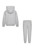 Boys 4-7 Fleece Hoodie and Joggers Set