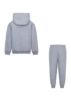 Boys 4-7 Big Logo Graphic Hoodie and Fleece Joggers Set