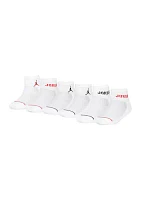 Boys Jordan Legend Ankle Socks - 6 Pack