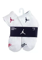 Boys Jordan Legend Ankle Socks - 6 Pack