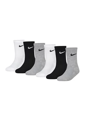Boys 4-7 Mesh Cushion Crew Socks