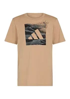 Boys 8-20 Short Sleeve Camo Box Logo T-Shirt