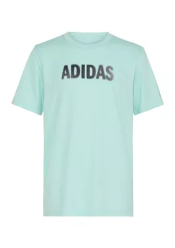 Boys 8-20 Short Sleeve Gradient Logo T-Shirt