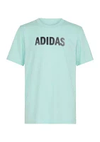 Boys 8-20 Short Sleeve Gradient Logo T-Shirt