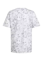 Boys 4-7 Short Sleeve Pebble Print Camo T-Shirt