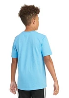 Boys 8-20 Short Sleeve 2 Color Logo T-Shirt