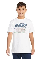 Boys 8-20 Short Sleeve Football Mascot T-Shirt