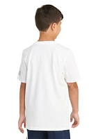 Boys 8-20 Short Sleeve Football Mascot T-Shirt