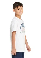 Boys 8-20 Short Sleeve Football Mascot T-Shirt