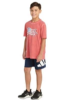 Boys 8-20 Baseball Flag Graphic T-Shirt