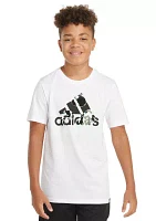 Boys 8-20 Short Sleeve Logo Bubble T-Shirt