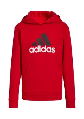 Boys 8-20 Long Sleeve Essential Hooded Pullover