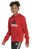 Boys 8-20 Long Sleeve Essential Hooded Pullover