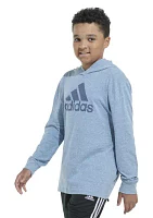 Boys 8-20 Hooded Long Sleeve Graphic T-Shirt