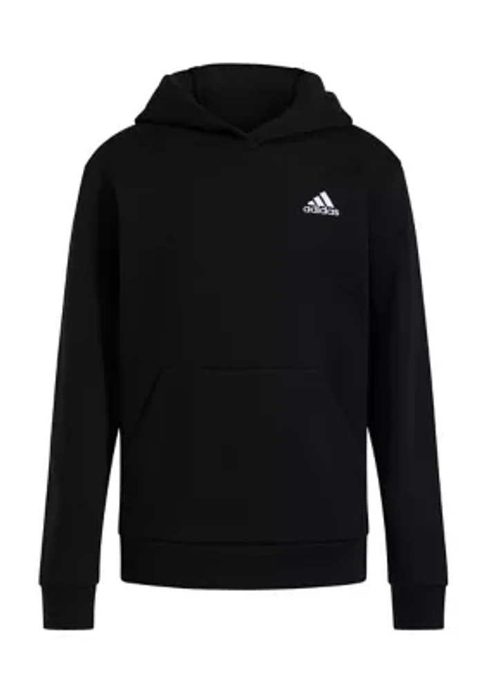 Boys 8-20 Long Sleeve Essential Small Logo Hooded Pullover