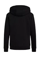 Boys 8-20 Long Sleeve Essential Small Logo Hooded Pullover