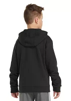 Boys 8-20 Long Sleeve Essential Small Logo Hooded Pullover