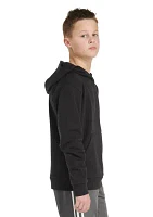 Boys 8-20 Long Sleeve Essential Small Logo Hooded Pullover