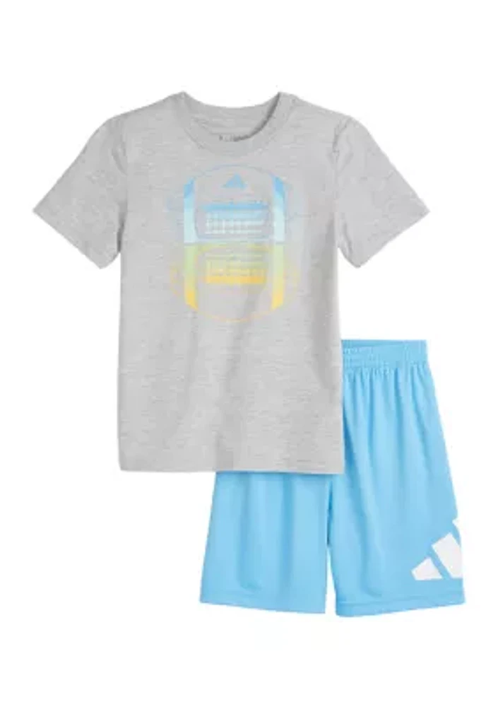 Girls 4-6x Graphic T-Shirt and Short Set