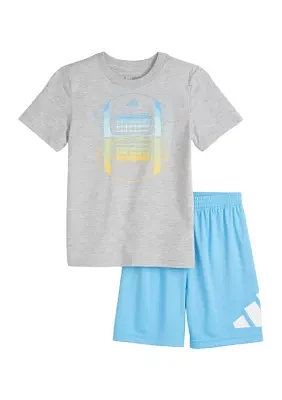 Girls 4-6x Graphic T-Shirt and Short Set