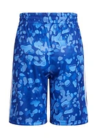 Boys 8-20 AEROREADY® Elastic Waist Printed Pebble Camo Shorts