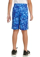 Boys 8-20 AEROREADY® Elastic Waist Printed Pebble Camo Shorts