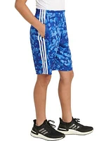 Boys 8-20 AEROREADY® Elastic Waist Printed Pebble Camo Shorts