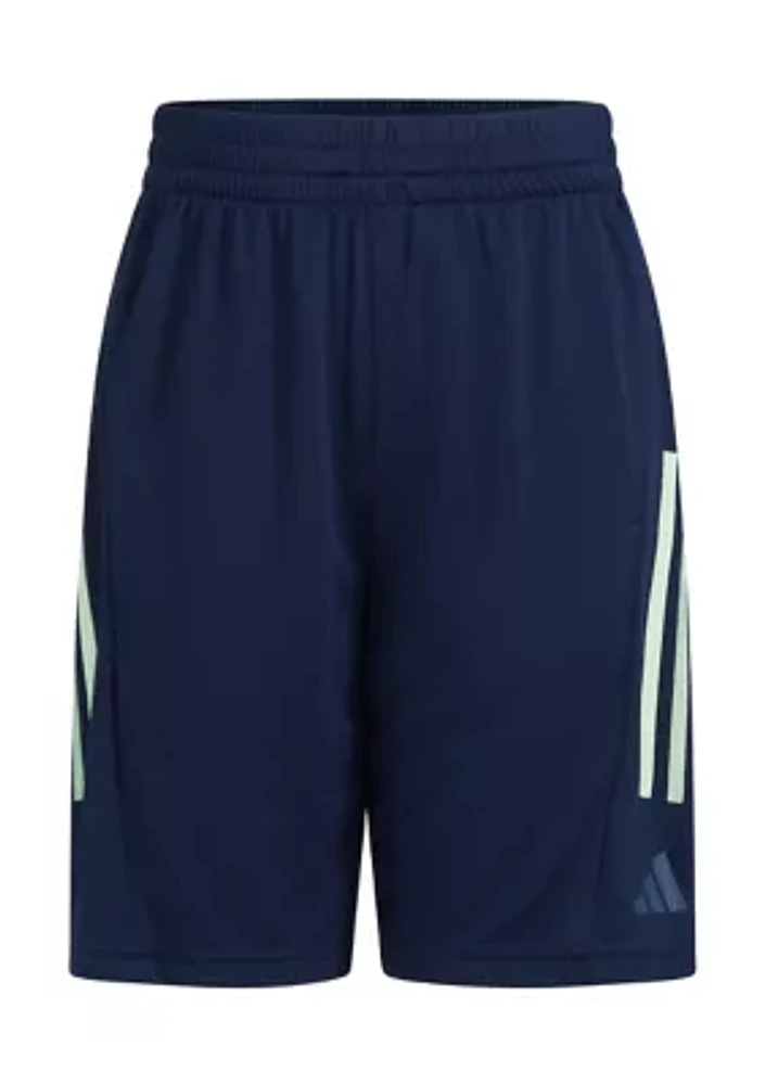 Boys 4-7 AEROREADY® Elastic Waistband Graphic 3 Stripe Shorts