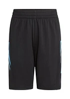 Boys - AEROREADY® Elastic Waistband Graphic 3 Stripe Shorts