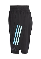 Boys - AEROREADY® Elastic Waistband Graphic 3 Stripe Shorts