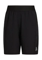 Boys 8-20 Elastic Waistband Training Stretch Woven Shorts