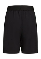 Boys 8-20 Elastic Waistband Training Stretch Woven Shorts