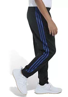 Boys 8-20 Elastic Waistband Classic 3 Stripe Tricot Jogger Pants - Extended Sizing