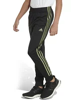 Boys 8-20 Elastic Waistband Classic 3 Stripe Tricot Joggers