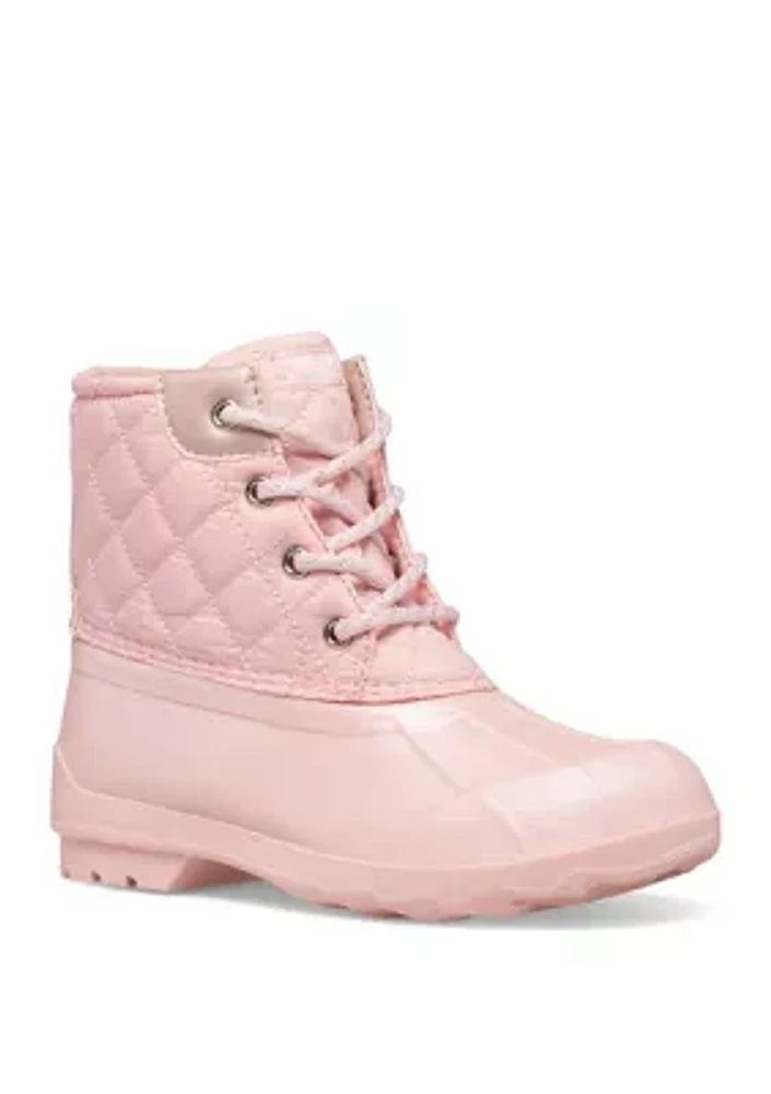 Youth Girls Quilted Port Boots